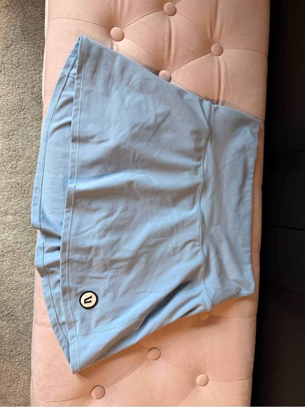 Vuori Light Blue Athletic Skort Sz S